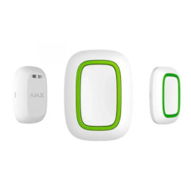 Buton de panica wireless Ajax Button WH, 1 buton, mod control automatizare, 1300 m