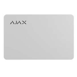 Cartela de proximitate Ajax Pass WH, 13.56 MHz, alb